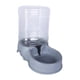 thumbnail image 1 of Dispensador de comida para perros y gatos de 3,5 l, comedero y bebedero para gatos y perros pequeños, ideal para viajes. Dispensador de agua gris, 1 of 9