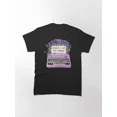 thumbnail image 1 of School's Out For Summer Typewriter Floral Unisex T-Shirt NW320, S-5XL, 1 of 4