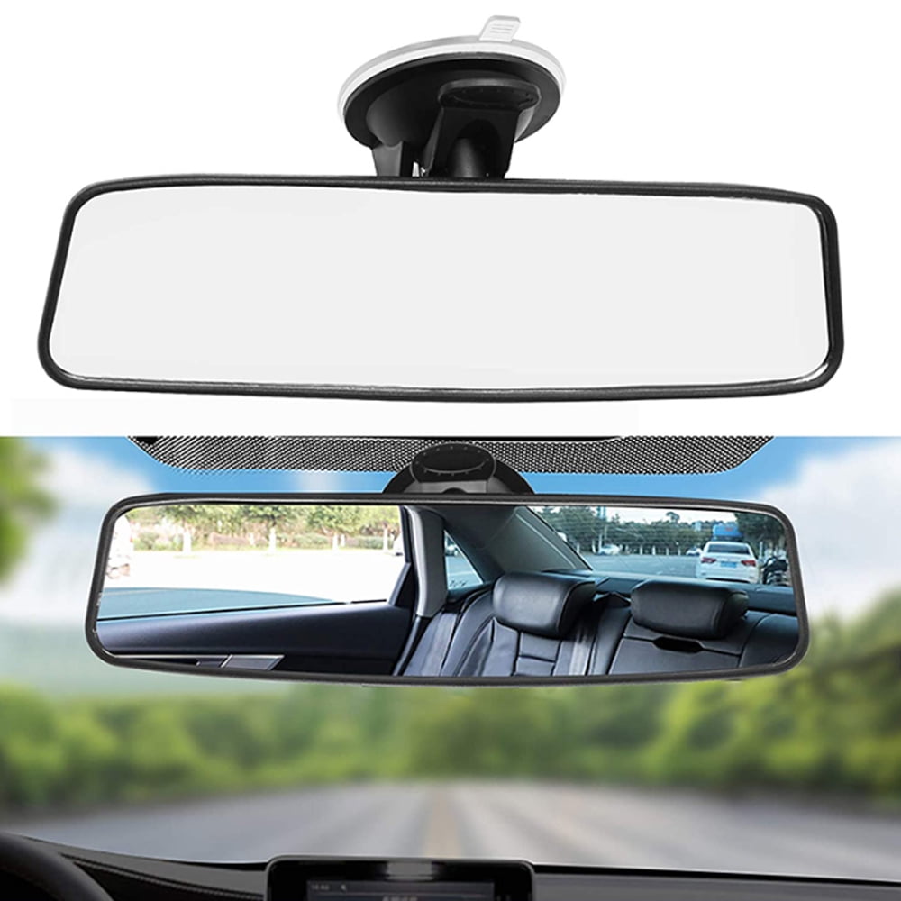 Rear View Mirror，Anti-Glare HD White Mirror Universal Car Interior ...