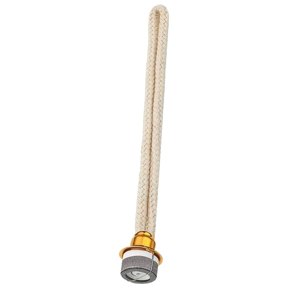 Eguiwyn Catalytic Lamp Wicks Replacement Standard Size Clay Fabric Core For Home Fragrance Aromatherapy, Beige,14*2cm