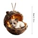 thumbnail image 3 of Adornos acrílicos para árbol de Navidad | Decoraciones navideñas 2D para el árbol | Juego de 6 colgantes irrompibles con cinta para decoración navideña de interiores y exteriores, 3 of 5
