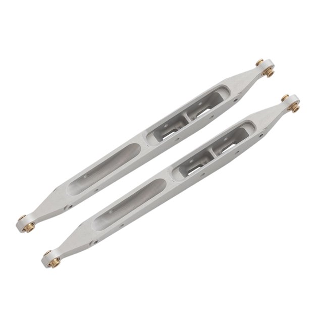 brazo de arrastre del coche rc 2 / Set De Brazos De Arrastre Traseros CNC Para Axial RBX10 1/10 RC Crawler Car Silver Plata Magideal brazo de arrastre del coche rc