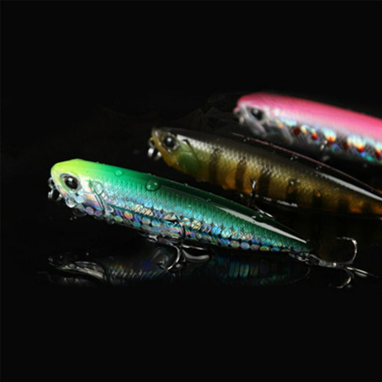 Outdoor floating Bait Useful Crankbaits Winter Fishing Minnow Lures Fish  Hooks Long Casting Lure Pencil lure L - COLOR B - 14.3G/100MM