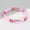 #5, variant on Rainbow Elbow Bent Acrylic Tube Elastic Stretchy Bracelet Clay Square for Women