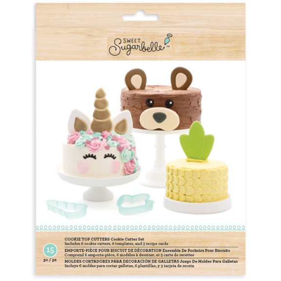 Sweet Sugarbelle Cake Top Cutters 15pcs-