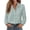 Light Blue, variant on Yifymode Button Down Shirts for Women Long Sleeve Work Tops V Neck Shirts Dressy Casual Business Blouses with Pocket,Light Blue M