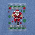 thumbnail image 3 of Wild Bobby Merry Blitzmas, Football Christmas Sweater Design | Holiday Unisex Boys Girls Graphic Youth T-Shirt, 3 of 5