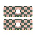 thumbnail image 7 of Yayeee Faucet Mat for Kitchen Sink 14.7" Diatomite Long Splash Guard Pad, Pink Abstract, 2 Pack, 7 of 7
