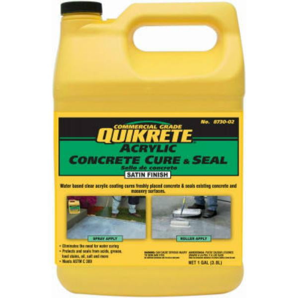 Quikrete 873002 Commercial Grade Acrylic Concrete Cure & Seal, 1