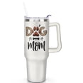 thumbnail image 5 of Dog Mom 40 oz Tumbler, Paw Print Stainless Steel Handle Straw, 40oz Cup Cup Gift for Women, 5 of 5