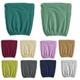 thumbnail image 4 of Cubierta de la silla de la oficina de protección Sillas de la funda Muebles universal Protector de muebles Simple Estilo Suministros para el hogar para sillón sólido Luz púrpura 2 piezas Guardurnaity HA011156-05, 4 of 5