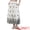 White, variant on DARING DIVA Women's Ruffle Hem A Line Flared Long Skirts X-Small White