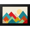 thumbnail image 2 of Allen, Kimberly 18x13 Black Modern Framed Museum Art Print Titled - Mountain Range 2, 2 of 5