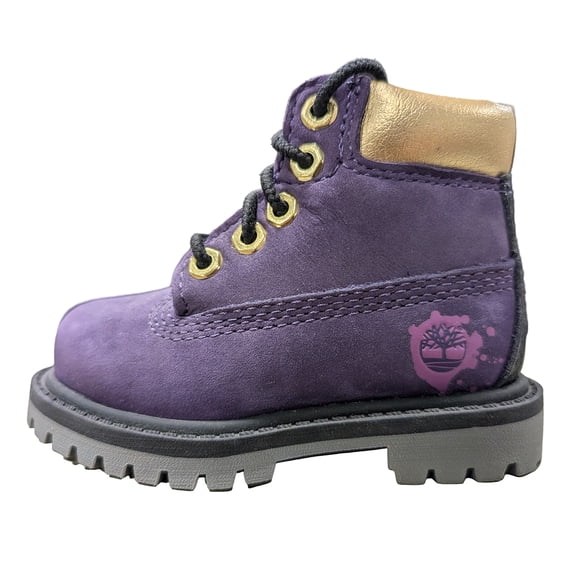 Toddler's Timberland Prem 6 In Boot Dark Purple Nubuck (TB0A5ZCH 527) - 9