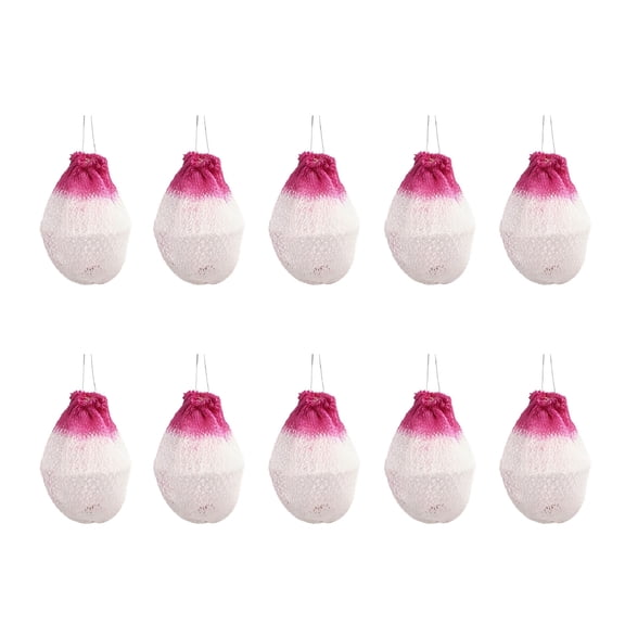 HIBIBUD 10 Pieces Replacement Gas Lamp Mantles for Lantern Gas Lamp, Outdoor Camping Hiking Backpacking Travel Tent Lantern Accessory