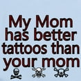 thumbnail image 2 of CafePress - My Mom Has Better Tattoos Than Your Mom Body Suit - Baby Light Bodysuit, Size Newborn - 24 Months, 2 of 4