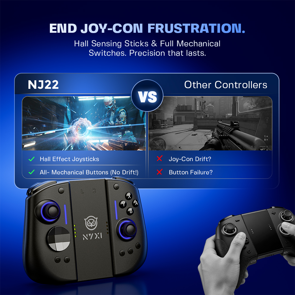 NYXI Hyperion 3 Wireless Joypad with Hall Effect Joystick photo 5