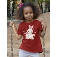 thumbnail image 2 of Bunny Mom And Babies T-Shirt Toddler -Image by Shutterstock,  3 Toddler, 2 of 4