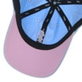 thumbnail image 4 of WITHMOONS Disney Donald Duck Embroidery Club House Baseball Cap CR1257 (Sky), 4 of 4