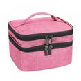 thumbnail image 2 of Double Layers Nail Polish Organizer Travel Storage Case,Organizer Bag For Nail Polish And Manicure Set, Holds 30 Bottles (15ml - 0.5 Fl.oz), 2 of 12