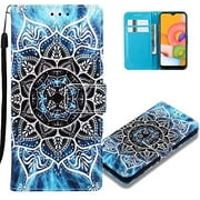 EMAXELER Galaxy A11 Case 3D Creative Pattern PU Leather Flip Wallet Case Magnetic with Kickstand Credit Cards Slot