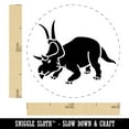 thumbnail image 2 of Diabloceratops Dinosaur Self-Inking Rubber Stamp Ink Stamper - Black Ink - Medium 1 Inch, 2 of 7