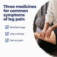 thumbnail image 4 of Boiron Leg Pain Bonus Pack, Homeopathic Medicine for Restless Legs, Leg Cramps, Nerve Pain, 240 Pellets, 4 of 14