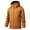 Gold, variant on Brondbend Rain Jacket Men Waterproof Men's Solid Color Outdoor Climb Sport Run Pocket Zipper Long Sleeved Hooded Jacket Loose Fit Fall Winter Mountaineering Fashion,Army Green