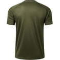 thumbnail image 4 of 3 Pack Mens Running T Shirts Gym Clothes Shirts Dry Fit Moisture Wicking Athletic Shirt Breathable Cool Workout Tshirts, 4 of 5