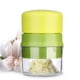 thumbnail image 5 of Machacador de ajo manual Zhouqiannn, machacador de ajo, herramienta para moler nueces en polvo, batidora de mano para menta, batidora de mano para pasteles, batidora de mano compatible con máquina, 5 of 6
