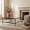 Black, variant on SAFAVIEH Couture Mieka Glam Metal Coffee Table, Black
