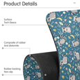 thumbnail image 4 of Yayeee Faucet Mat for Kitchen Sink 14.7" Diatomite Long Splash Guard Pad, Blue Raccoon Star Pattern, 4 of 7