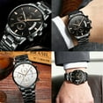 thumbnail image 7 of Aunavey Stainless Steel Date Watches Mens Army Military Sport Analog Quartz Wrist Watch, 7 of 7