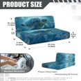 thumbnail image 6 of Pzuqiu Sea Turtle Ocean Print Rv Dinette Cushion Cover Easy Install 2Pcs Couch Covers for Rv Campers Full Coverage Rv Sofa Cover Seat Covers for Camper Couch Booth Set Sofa, 6 of 6