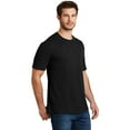 thumbnail image 4 of District Made Mens Super Slub Crew Tee-XS (Black), 4 of 6