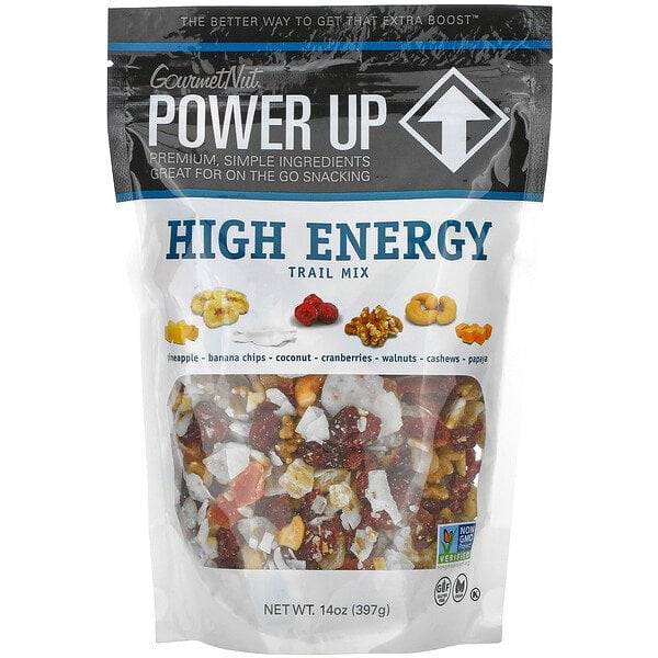 Power Up, High Energy Trail Mix, 14 oz (397 g) Pack of 2