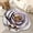 B, variant on TIELUTT 3D Flower Mats Irregular Carpets Light Washable and Decorative Carpets Periwinkle Throw Blanket Knitted Blanket Throw Shaggy Carpet Rug Lap Blankets for Elderly Fuzzy Blankets and Throws for