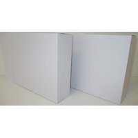 White Gift Boxes, 2ct