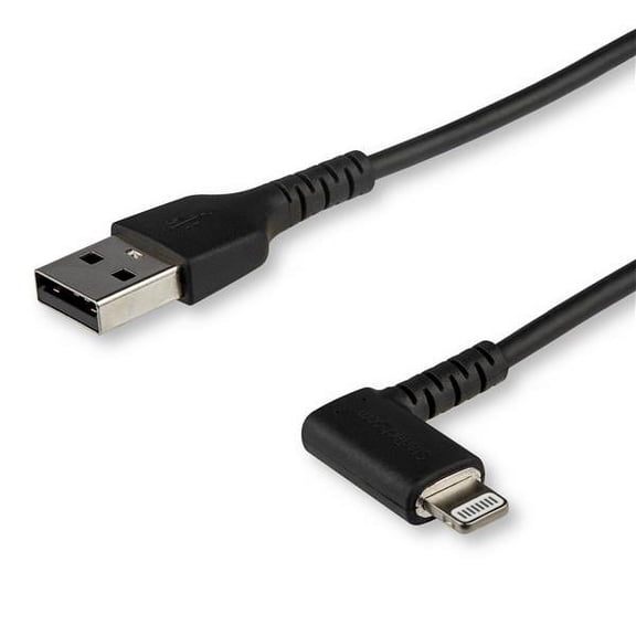Startech.com 6ft (2m) Durable Usb A To Lightning Cable, Black 90