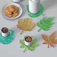 thumbnail image 4 of Clay Tool Pendant Agate Fluid Arts Cup Mad Maple Leaf Jewelry Making Mould Epoxy Resin Casting Molds Coaster Mold 04, 4 of 7