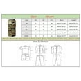 thumbnail image 5 of Outfmvch Tank Top for Men Fashion Casual Camouflage Hooded Breathable Sleeveless Vest Waist Womens Tops Camouflage, 5 of 7