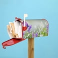 thumbnail image 4 of Lsque Purple Butterfly On Wild Mailbox Cover Standard Size ,Magnetic Mailbox Covers Post Wraps Letter Box Cover -25.5x21 in, 4 of 9