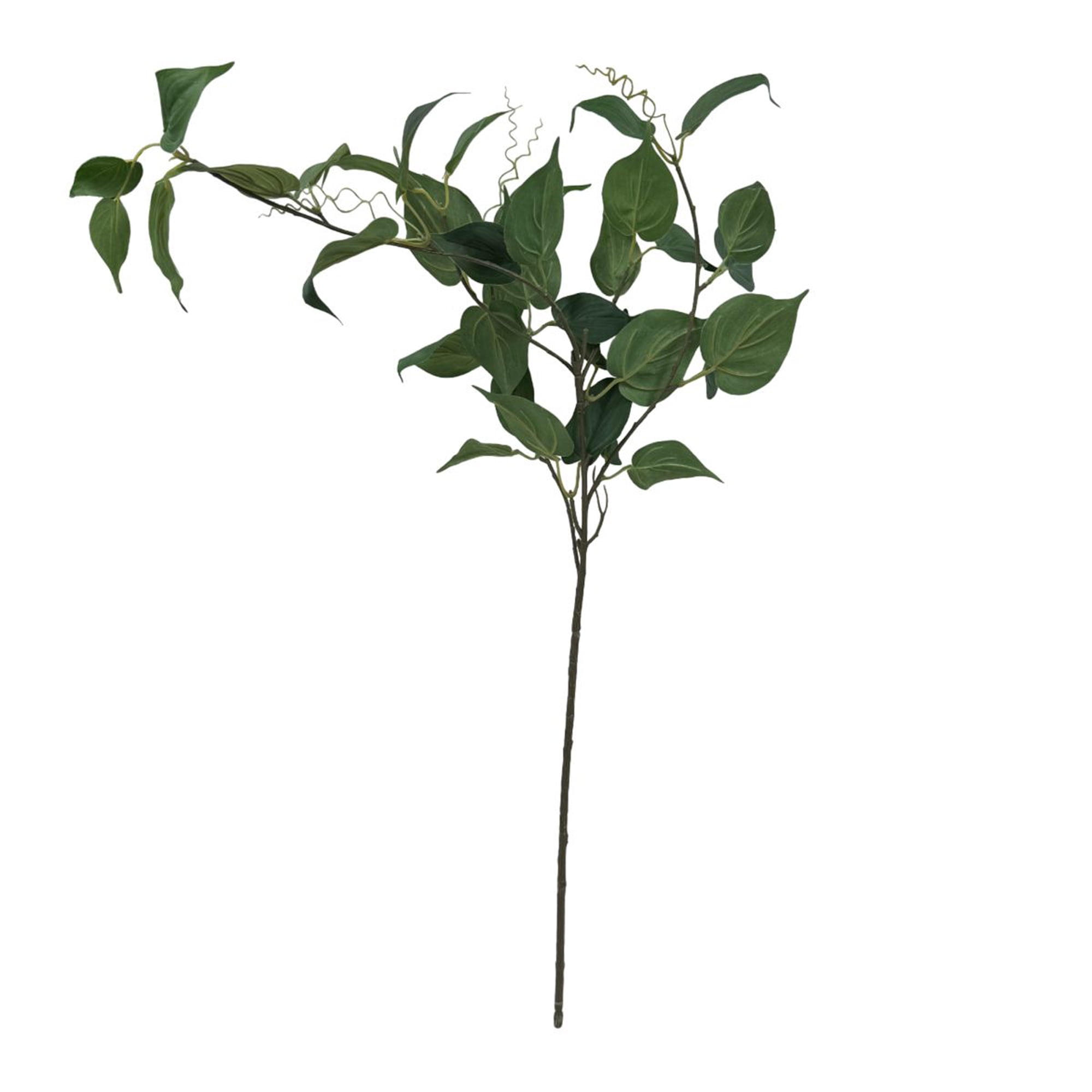 (2 pack) Mainstays 39" Tall Artificial Evergreen Pothos Stem, Indoor Floral Decoration