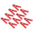 thumbnail image 5 of 10 Pcs Pince de Test Électrique Isolée Robuste 30A Chargeur de Batterie pour Voiture Bateau Camion Rouge, 5 of 5