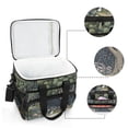 thumbnail image 6 of FORMRS Insulated Cooler Bag 24 Cans Capacity Soft Leakproof Lunch Box with Side Pockets, Green Forest Scene, 6 of 7