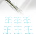 thumbnail image 1 of 16mm 3 Rings A4 PP Comb Binding Spine, Sturdy, Cuttable Design, Easy to Use, for Reports Presentations, B5/A5/A6/A7, 120 Sheet Capacity, 1 of 7