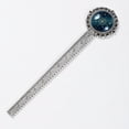 thumbnail image 2 of Virgo Vintage Silver Lace-Edged Bookmark: a Gift for Readers and Book Lovers, 2 of 5
