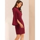 thumbnail image 5 of Vestido de Tubo Allegra K Mini Vestido Ajustado de Negocios Rojo XL, 5 of 6