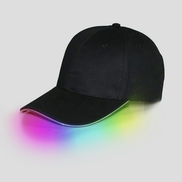 HA EMORE Men Women LED Hat Light Up Baseball Adjustable Sports Cap