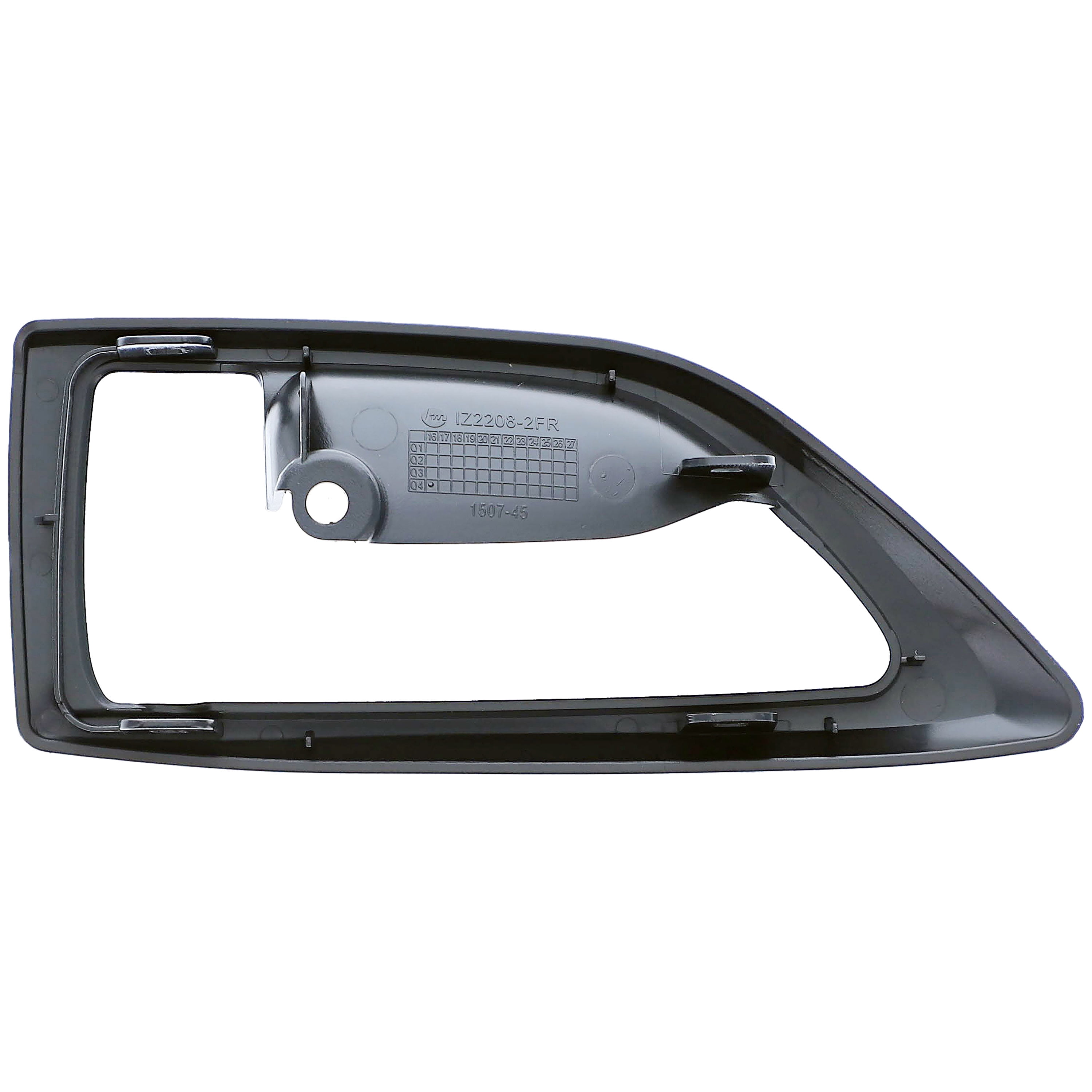 Dorman 760-5127 Front Passenger Side Interior Door Handle Bezel for Specific Isuzu Models, Textured Black